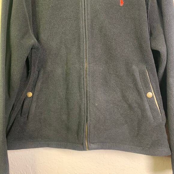 POLO RALPH LAUREN‎ Jacket Fleece Polartec Classic Vintage Full Zip Snap Pockets - Picture 6 of 15